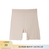 纤莉秀大码女装防走光不卷边安全裤丝滑轻薄无痕裸感打底裤春新款1730 肤色 3XL