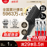 高露洁（Colgate）【牙刷金榜】牙刷软毛细毛护龈成人牙刷小头独立包装3支颜色随机