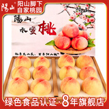 阳山水蜜桃 正宗无锡阳山水蜜桃 新鲜时令水果桃子整箱礼盒端午节送礼 12个礼盒单果5两以下净重5-6斤