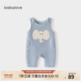 babylove宝宝背带裤春秋外穿连体裤超萌可爱休闲长裤洋气婴儿裤子
