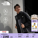 北面（The North Face）机能三合一冲锋衣男抓绒内胆户外运动防水外套|89B1 8UR/宇宙黑 3XL /190/124