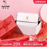 啄木鸟（TUCANO）女包2026新款包包牛皮斜挎女士轻奢小众腋下单肩包生日520礼物