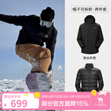 骆驼（CAMEL）三防冲锋衣户外登山服防风防水防污三合一运动外套 AD12263514Y,羽绒内胆幻影黑男女 L