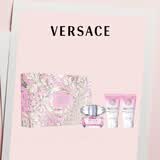 范思哲（VERSACE）粉耀晶钻香水香氛套装(香水+沐浴露+身体乳各50ml）生日毕业礼物