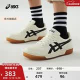 亚瑟士ASICS男鞋女鞋运动休闲鞋复古篮球鞋百搭板鞋 COURT MZ 米白色/黑色 38
