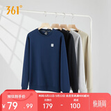 361°卫衣男装春夏季长袖运动服休闲跑步圆领宽松上衣服652334801D-8