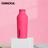 CORKCICLE.美国保温杯男女士学生高颜值大容量车载不锈钢保冷保冰水杯子礼物 玫粉色270ml