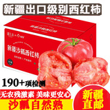 沃鲜谷新疆沙瓤西红柿【空运到家】吐鲁番普罗旺斯生吃番茄 新鲜蔬菜 10斤 中果 26-30枚 净9-9.6斤