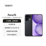 OPPO Reno16 16GB+512GB 月夜黑 2亿像素实况神机 5G小直屏智能拍照手机 学生游戏新品 国家补贴