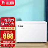 志高（CHIGO）小冰柜家用冷冻小型一级节能省电迷你卧式冷藏保鲜储母乳冷柜 【一级能效 全国联保】 248L 单温单门