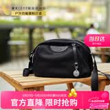 莱夫休闲通勤斜挎包女百搭时尚枕头包简约大气帆布包生日礼物