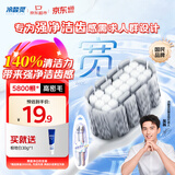冷酸灵3D宽密净白软毛牙刷宽密刷头140%清洁力成人牙刷2支装 颜色随机