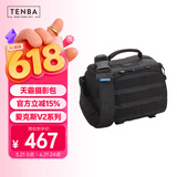 天霸TENBA摄影包 单肩相机包微单单反腰包 爱克斯Axis v2 4L 黑色 637-760