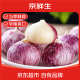 京鲜生东北当季鲜独头蒜净重4.5斤单果3.0cm+蒜香浓郁当季蔬菜源头直发