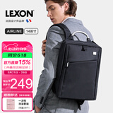 乐上（LEXON）法国品牌双肩包14英寸商务电脑包男防泼水背包通勤笔记本书包礼物