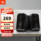 JBL PS3500  无线蓝牙音箱台式电脑多媒体电视音响桌面家用笔记本音箱低音炮环绕PS3300升级版520礼物 75周年典藏款 EQ风潮音染 黑色