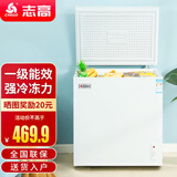 志高（CHIGO）小冰柜家用冷冻小型一级节能省电迷你卧式冷藏保鲜储母乳冷柜 【一级能效 全国联保】 118L 单温单门