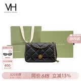 VANESSA HOGAN VH女包玫瑰系列海伦单肩包轻奢菱格链条包腋下斜挎包生日520礼物
