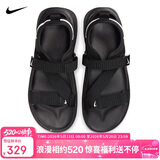 耐克NIKE运动拖鞋男子沙滩鞋VISTA运动鞋DJ6605-001黑白42.5