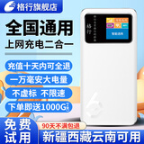 格行随身wifi6官方正品新疆西藏云南全国通用车载移动无线网卡路由器cpe随身携带wifi无线流量2026新款 充电宝全国版【新疆西藏云南可用】一万毫安 超长续航
