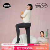 菇娘家灰色打底裤保暖连裤袜女秋冬加绒格雷裤光腿神器可外穿显瘦大码