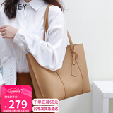 viney牛皮包包女包大容量托特包单肩包手提包老婆生日520送女朋友礼物