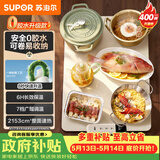 苏泊尔（SUPOR）柔性可折叠暖菜板 饭菜保温板 7档调温 多功能易收纳 方形60cm热菜板 BF6040R836D