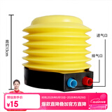 泳乐宝 简易迷你便携脚踩泵 充气船床游泳圈水池塑料玩具充气工具打气筒