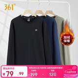 361°卫衣男装春季长袖运动服休闲圆领宽松加绒上衣服652344801D-6