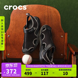 CROCS卡骆驰男士激浪酷网凉鞋|205289 黑色-001 44(280mm) 