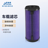 臻美 适配米家小米车载空气净化器滤芯过滤网魔洁兔P6/P8S汽车净化网除醛除霾尾气增强版 抗菌除醛增强版滤芯