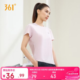 361°短袖女t恤夏季新款速干衣运动跑步宽松瑜伽服上衣服662424126H-5