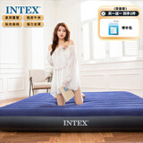 INTEX64755三人充气床垫 家居午休充气床露营户外睡垫防潮垫折叠床N