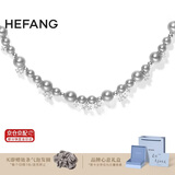 HEFANG何方珠宝气泡星云项链锁骨链轻奢高级感【生日礼物送女友老婆】