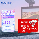 朗科（Netac）＆JOY联名款 256GB TF(MicroSD)存储卡 U3 C10 A1 4K P500系列 读速100MB/s 支持4K 不间断录制