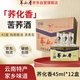 荞化香小荞酒 42度整箱 12盒 45ml*12杯*12盒  云南特产