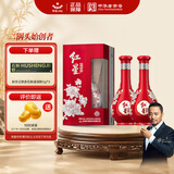红星二锅头 富贵花开百年酒 兼香型白酒 42度 500ml*2 双支装