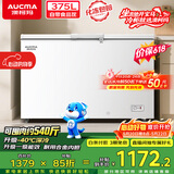 澳柯玛（AUCMA）375升单温大冷柜家用卧式冰柜雪糕柜 冷藏柜冷冻柜顶开门冰箱一级能效 BC/BD-375HNE【价保618】