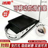 冰禹 阻门器防风门塞门挡门阻器门楔子卡门固定创意安全防滑橡胶【京仓】门塞普通款 BYT-495