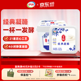 伊利经典凝酪酸奶 低温老酸奶家庭装原味 800g 风味发酵乳