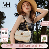 VANESSA HOGAN VH女包茵然软包轻奢通勤菱格小香风斜挎单肩包生日520礼物送女友