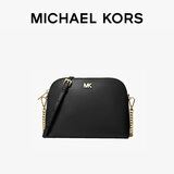 MICHAEL KORS礼物MK女包CROSSBODIES单肩斜挎包链条包贝壳包 大号 黑色