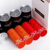 CrlcinKlucn官方品牌ck男士内裤男莫代尔力透气中腰平角裤本命年大红礼盒装 CK006-4条装【橙+橙+红+红】 2XL