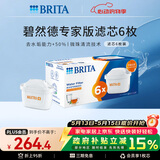 碧然德（BRITA）家用净水壶 滤水壶滤芯 MAXTRA+LE 去水垢专家滤芯 6枚装