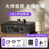 艾肯MobileU/mini外置声卡套装电脑手机主播游戏书声带货喊麦K歌直播麦克风专业录音话筒声卡设备 【店铺热销】mini+得胜K200