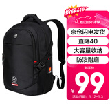 SUISSEWIN瑞世双肩背包男笔记本电脑包大容量出差旅行书学生书包祥兴SN8868
