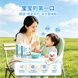 贝斯美婴幼儿有机益生菌强化铁米粉宝宝辅食果蔬钙铁锌营养米粉4-6个月 有机强化铁益生菌米粉 200g*1盒