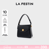 拉菲斯汀（La Festin）包包女2026新款方糖包腋下红色结婚新娘手提小方包生日礼物送女生 骑士黑【赠礼品袋】