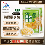 黑大惠享酸菜丝500g*4 东北酸菜 特产酸白菜酸菜