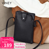 viney牛皮包包女包小众手机包洋气单肩斜挎包生日礼物高级感送女友老婆